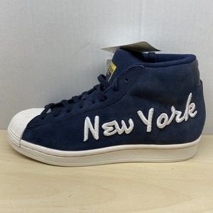 adidas Pro Model New York NYC Mid Top FV4497 Mens Size 5 Legend Ink Navy